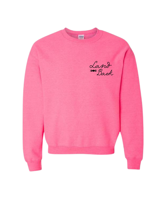 Land Back Crewneck