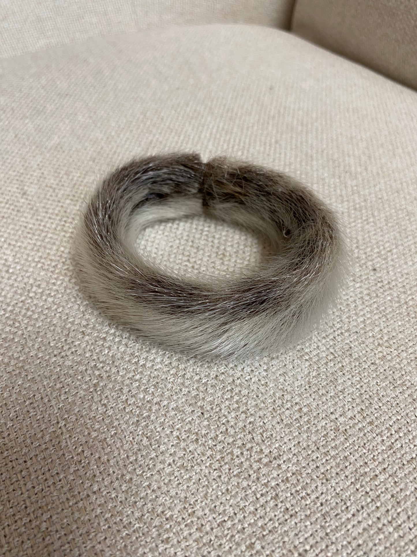 Sealskin Bracelet, natural (light)
