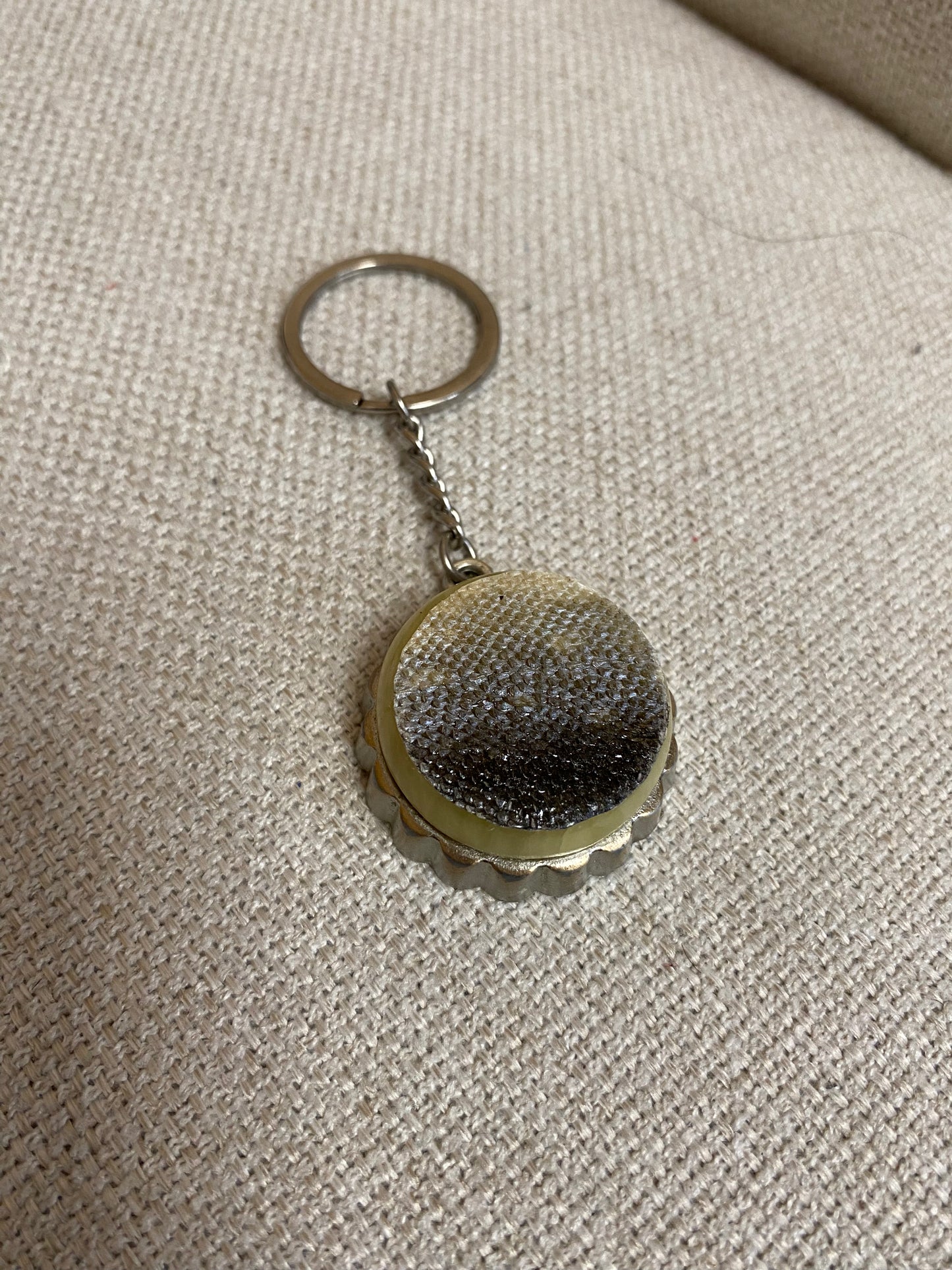 Keychain/bottle opener, char skin